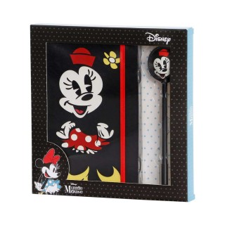 Komplektas: knygelė+rašiklis Disney Minnie 22 cm